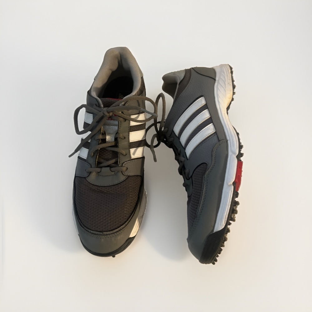 adidas tech response 4.0 golf shoes Size 12 Gray & White
